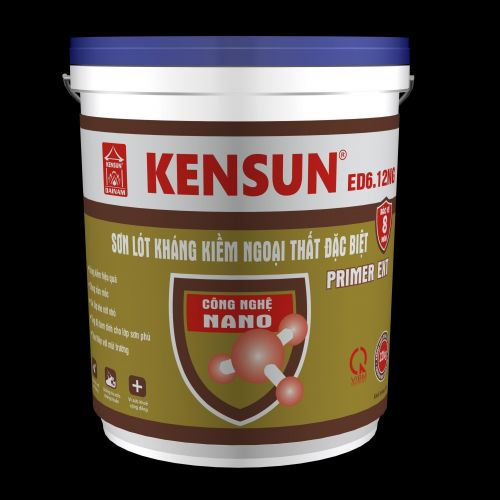KENSUN - PRIMER EXT: Sơn lót kiềm ngoại thất đặc biệt, công nghệ Nano