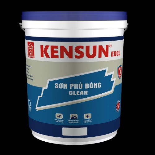 KENSUN - CLEAR: Sơn phủ bóng
