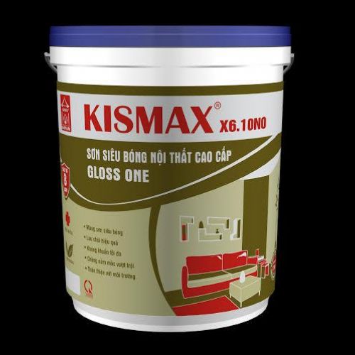 KISMAX - GLOSS ONE: Sơn siêu bóng nội thất cao cấp
