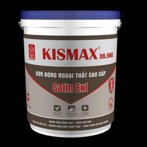 KISMAX - SATIN EXT: Sơn bóng ngoại thất cao cấp