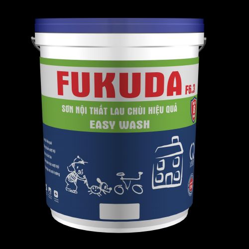FUKUDA - EASY WASH: Sơn nội thất lau chùi hiệu quả