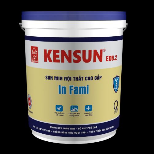 KENSUN - IN FAMI: Sơn mịn nội thất cao cấp