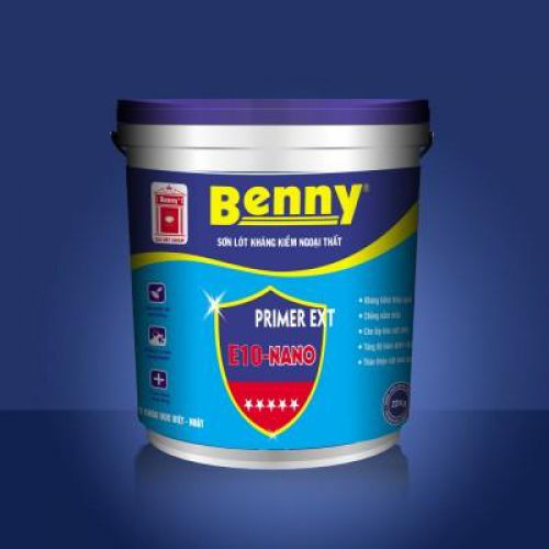 BENNY – PRIMER EXT: Sơn lót kiềm ngoại thất đặc biệt công nghệ NANO